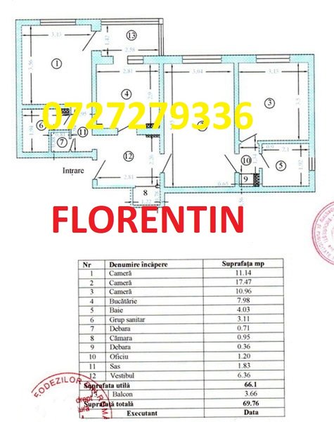 Drumul Taberei, 3 camere